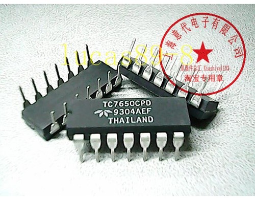 3pcs tc7650cpd opamp - tc7650cpd, ic