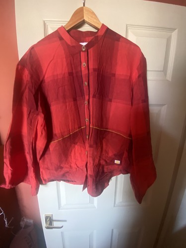 Markey red shirt uk12 - l.f.markey,