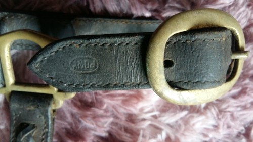 Leather headcollar - leather,