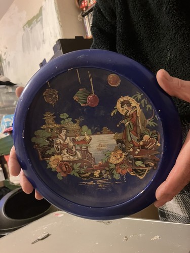 Oriental decorated bowl - oriental,