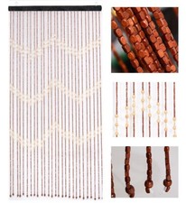 Wooden Door Beaded Curtain