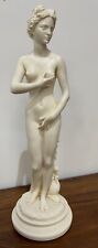Greek Classical Cast Alabaster Nude Venus De Medici Sculpture Statue 40cm