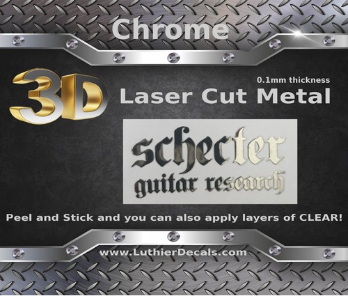 Schecter research guitar - schecter, decal