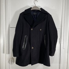 Rag & Bone Pea Coat Black