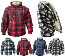 Mens Womens Hooded Fur Sherpa