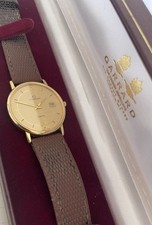 GARRARD Quartz Solid 9CT Gold