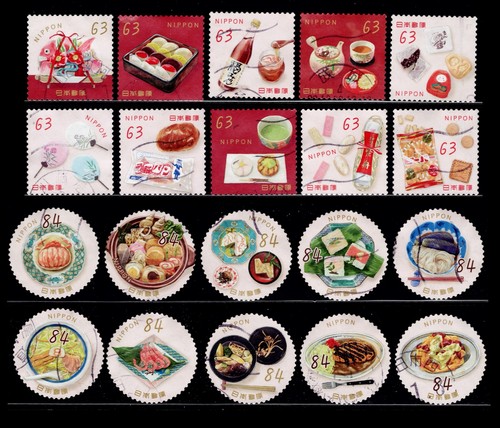 Japan 4634a 4635a j - &, 4635a-j