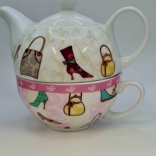 Ceramic tea for one - one, teapot