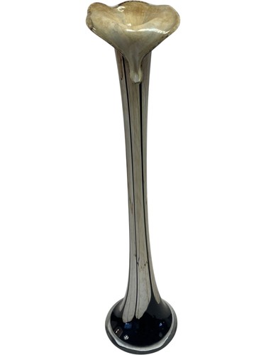 Elegant tall glass - tall, vase