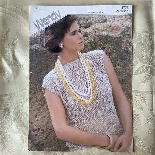 Wendy pampas knitting - pampas, pattern