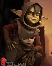 Nott the Brave 3D Printed