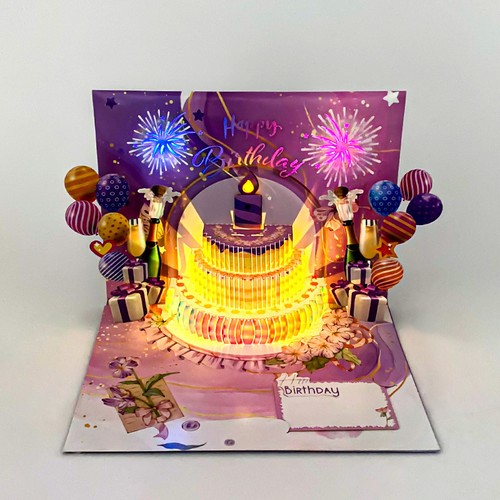 Birthday cards musical pop - birthday's,