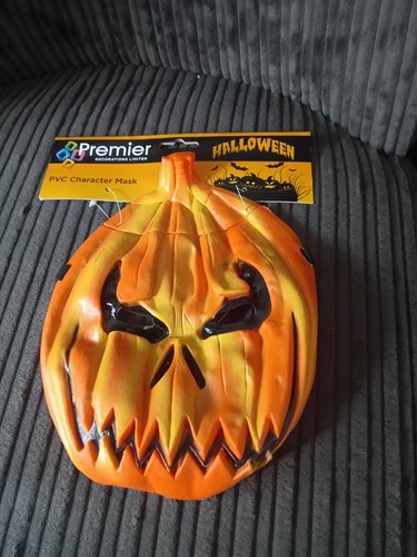 Pumpkin halloween mask - halloween, pvc