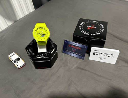 Casio shock yellow - g-shock,