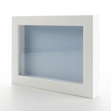 White 20x24 Wood Shadow Box