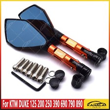 CNC Accessories Side Rearview Mirrors For KTM DUKE 125 200 250 390 690 790 890
