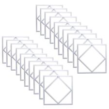 20X Led Panel Light 600x600mm Diamond 72W Square Ceiling Recessed Lights Frame