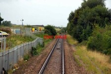 PHOTO  CAB VIEW OF HAYDON WICK THE LINE TO KEMBLE