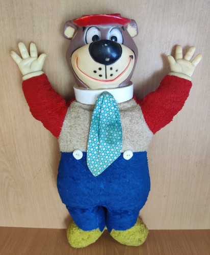 Vintage yogi bear soft toy - yogi,