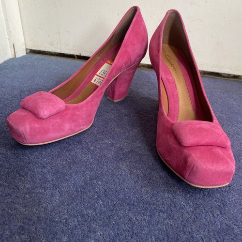 Nwt clarks pink raspberry - clarks,