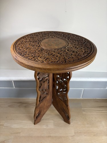 Vintage indian hand carved - hand,