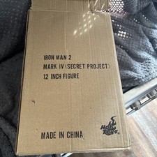 RARE Hot Toys Iron Man 2 SECRET PROJECT (SDCC) Mark IV 4 12INCH 1/6 SCALE MMS153