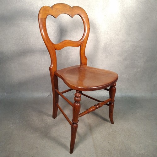 Antique victorian balloon back - victorian,