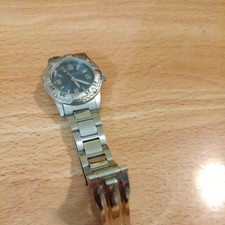 New Identity Ladies Metal Watch - Rotating Bezel new battery fitted 