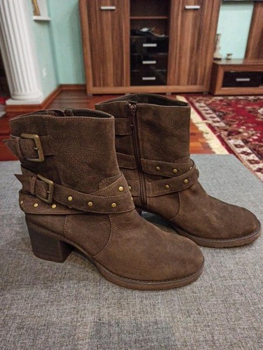 Ladies clarks boots brown - clarks,
