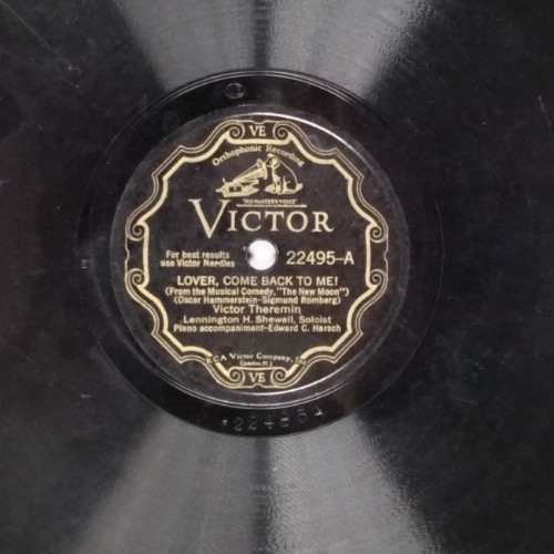 Victor theremin lover come - victor,