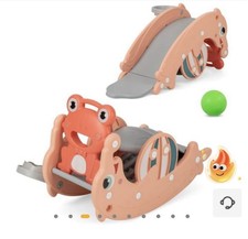 3-in-1 Kids Slide Rocking