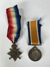 WW1 Medals 1914-15 Star & War Medal The Royal Garrison Artillery John R Storey