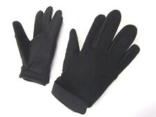 Motocross plain black gloves motorbike MTB ATV adult size S XL XXL