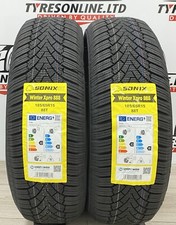 2 X 185 65 15 SONIX WINTER 185/65R15 88T M+S BRAND NEW TYRES ❄️1856515
