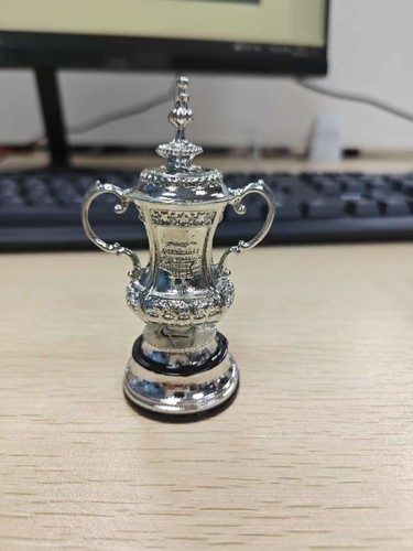 Metal cup football - football, trophy