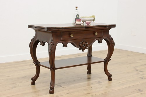 Carved cherry vintage flip - flip, top