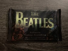Beatles Vintage BeatleBilia Cards - Unopened Sealed Pack Of Trading Cards