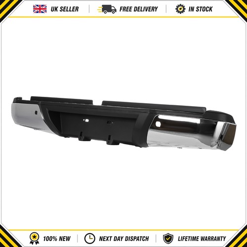 Chrome rear bumper bar - rear, for