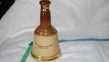 Wade Bells Scotch Whisky Bottle Ceramic Bell  Excellent Condition 6 Inches Tall