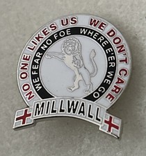 Old Millwall Supporter Enamel