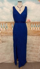 Maxi evening dress blue - evening,