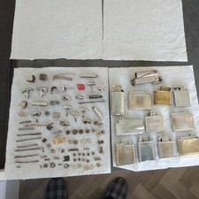 A Collection Of Vintage Incomplete Cigarette Lighters & Parts Of Others.