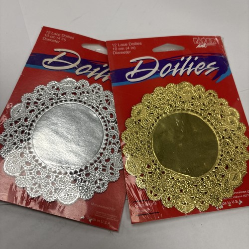 Packs lace doilies - 2, of