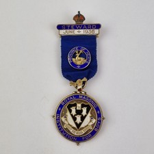 Vintage Silver Royal Masonic
