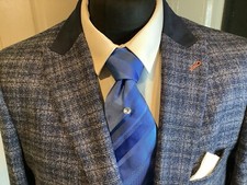 Men’s Three Piece Suit Blue