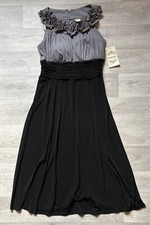 SANGRIA DRESS GREY BLACK