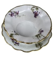Limoges Lilac Floral Pattern