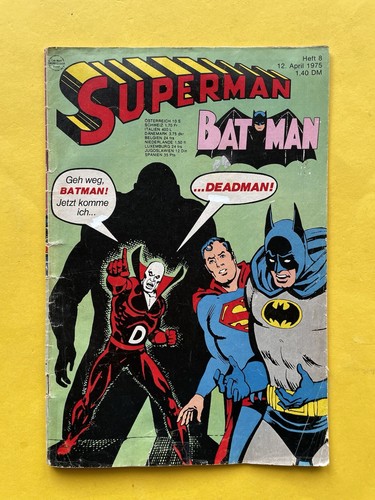Superman batman comic 1975 - batman,