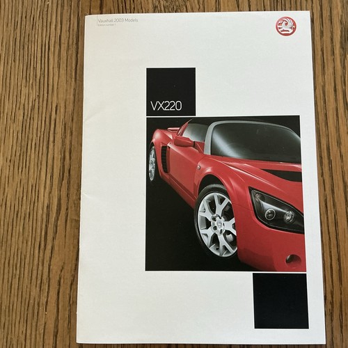 2003 vauxhall opel vx220 - 2003,