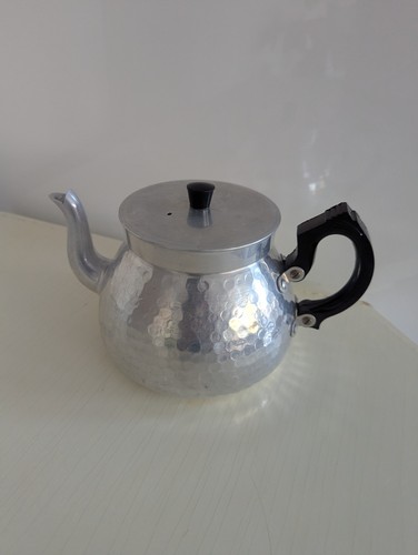 Vintage aluminium sona - vintage, tea